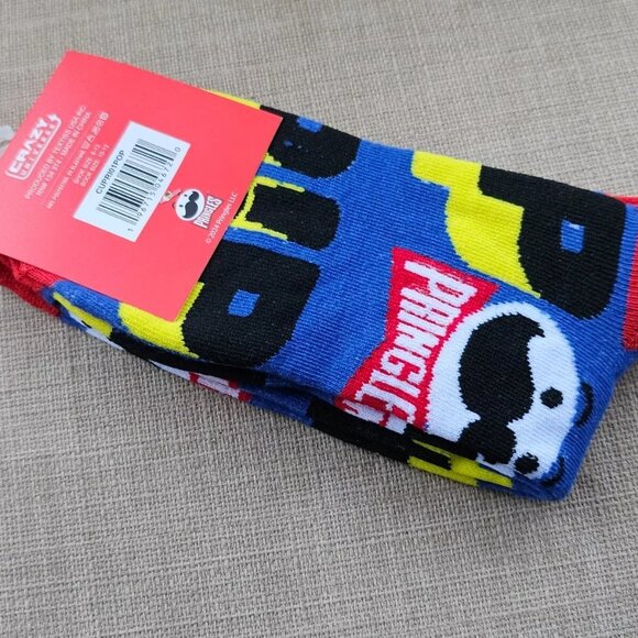 Pringles Men Socks Multi Color Crew Socks Size 10-13 Adult New - Picture 7 of 8